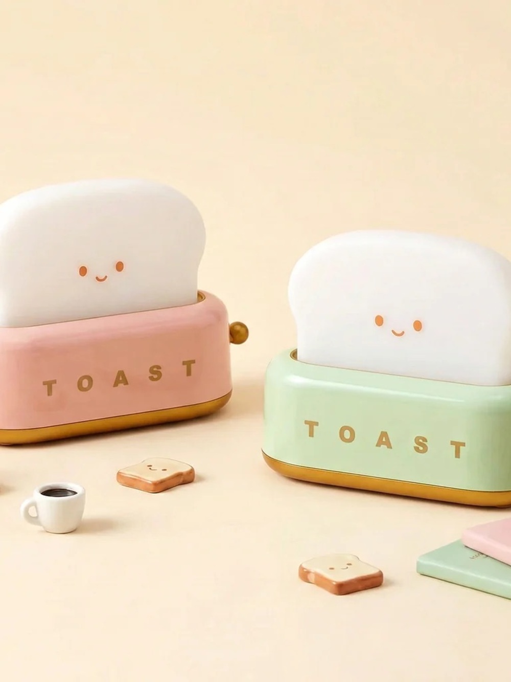 Pink Mini Toaster Table Lamp ๐๐ - Picture 4 of 5